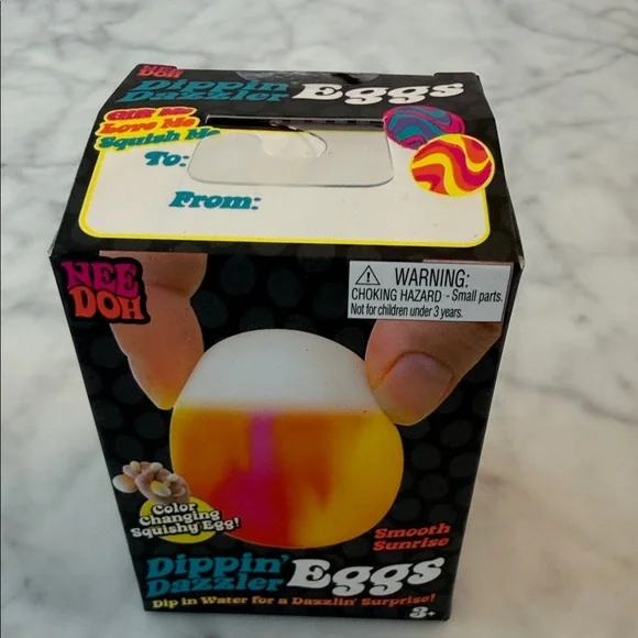 NWT Nee Doh Color-Changing Squishy Egg - Picture 5 of 7